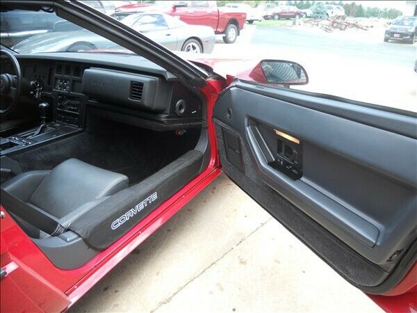 1984 Red Chevrolet Corvette Coupe