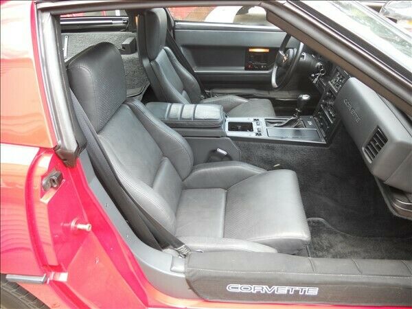 1984 Red Chevrolet Corvette Coupe