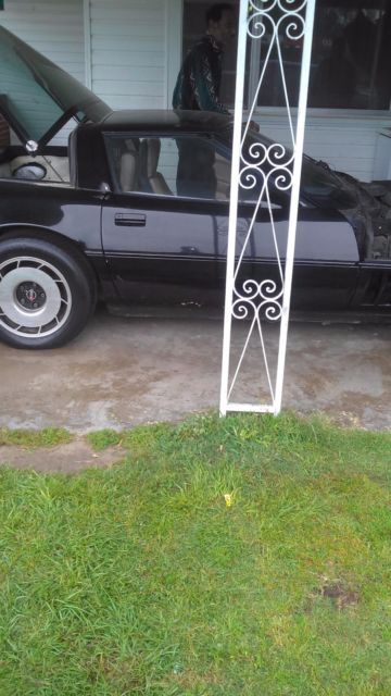 1984 Black Chevrolet Corvette Coupe