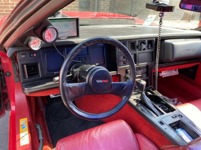 1984 Red Chevrolet Corvette Coupe