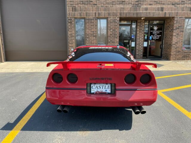 1984 Red Chevrolet Corvette Coupe