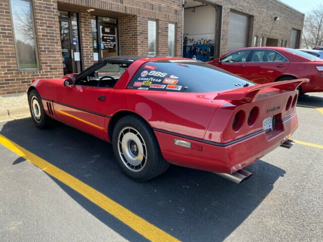 1984 Red Chevrolet Corvette Coupe