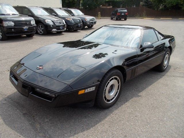1984 Black Chevrolet Corvette Hatchback