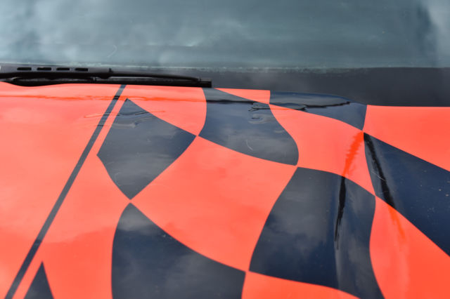 1984 Orange Chevrolet Corvette Coupe