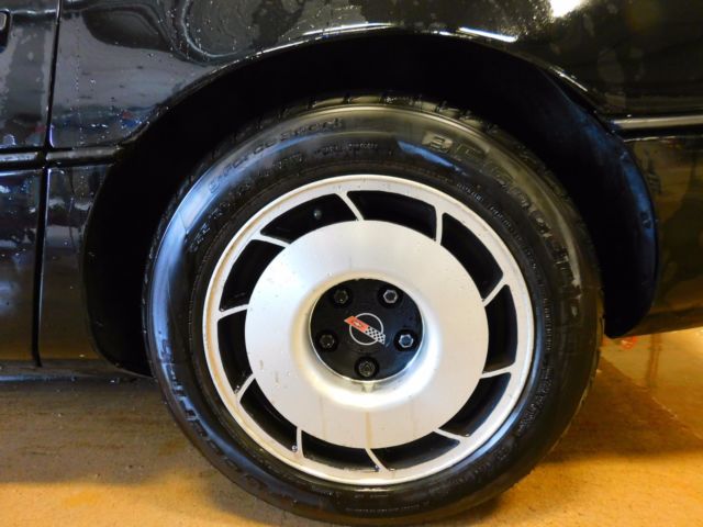 1984 Black Chevrolet Corvette Coupe