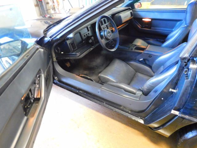 1984 Black Chevrolet Corvette Coupe