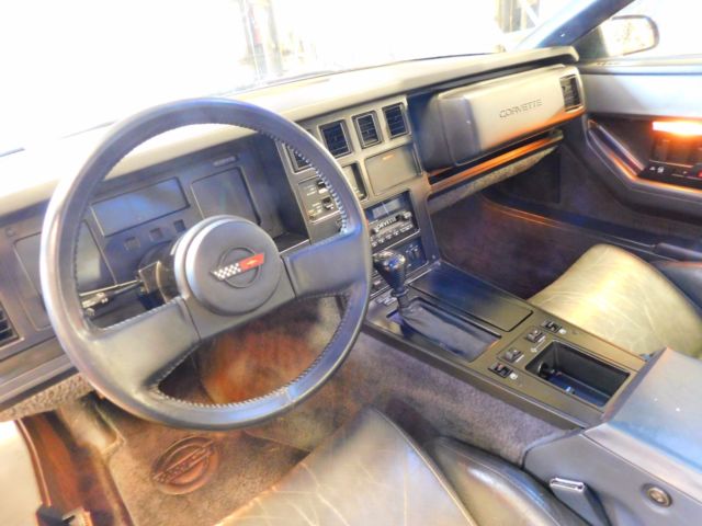 1984 Black Chevrolet Corvette Coupe