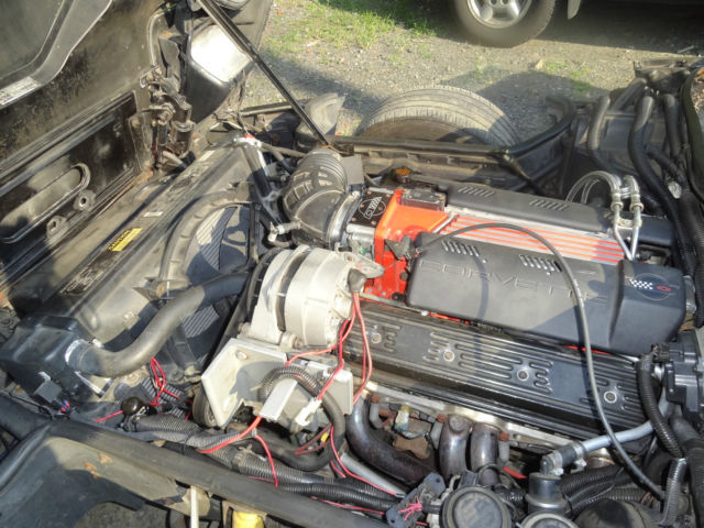 19840000 Black Chevrolet Corvette Hatchback