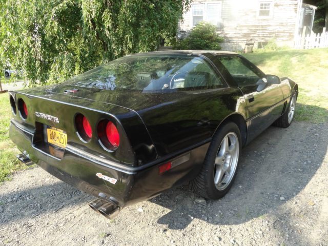 19840000 Black Chevrolet Corvette Hatchback