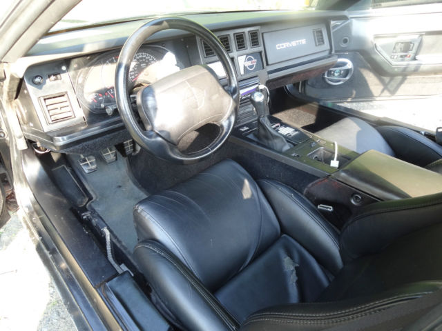 19840000 Black Chevrolet Corvette Hatchback