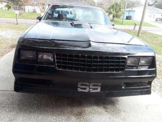 1984 Black Chevrolet El Camino Car/Truck