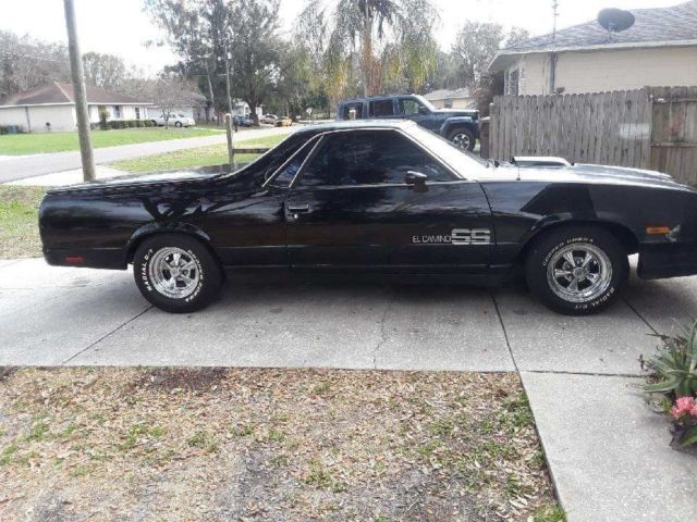 1984 Black Chevrolet El Camino Car/Truck