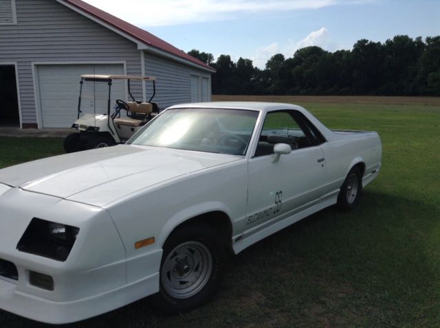 1984 Black Chevrolet El Camino Car/Truck