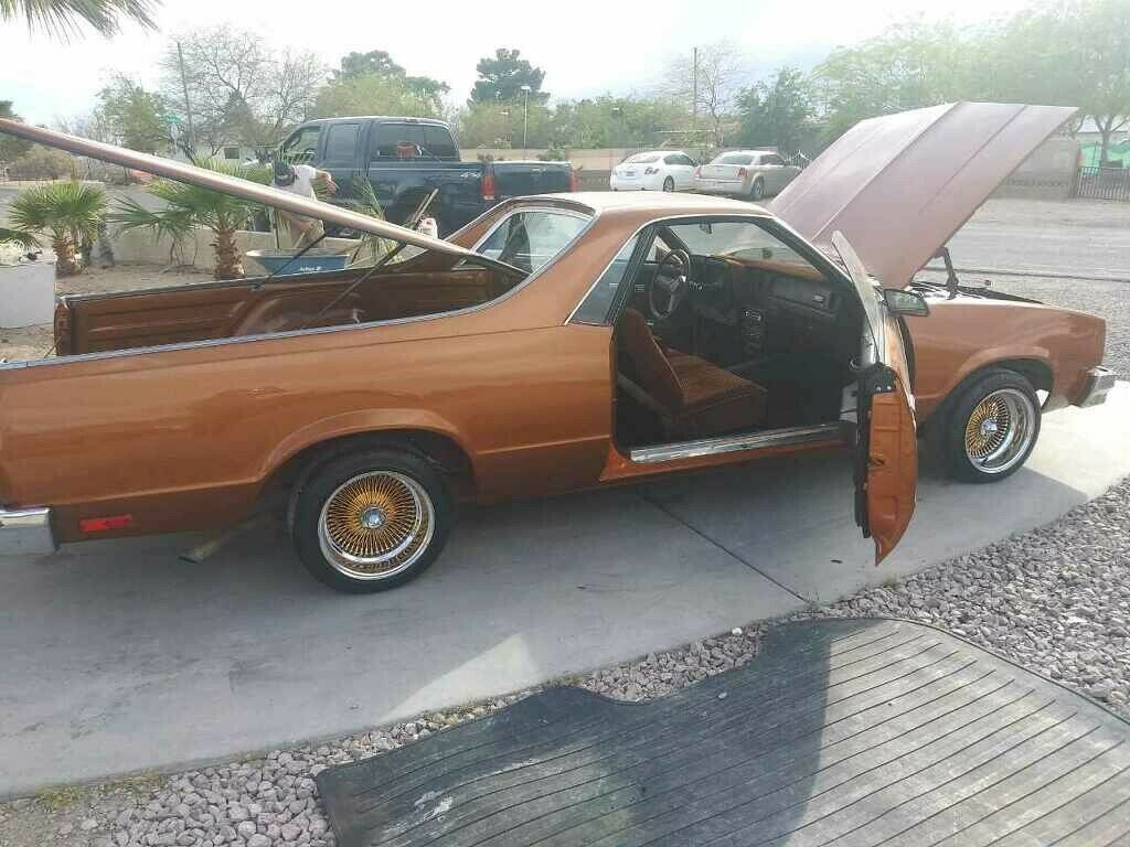 1984 Metallic Gold Chevrolet El Camino Standard Cab Pickup