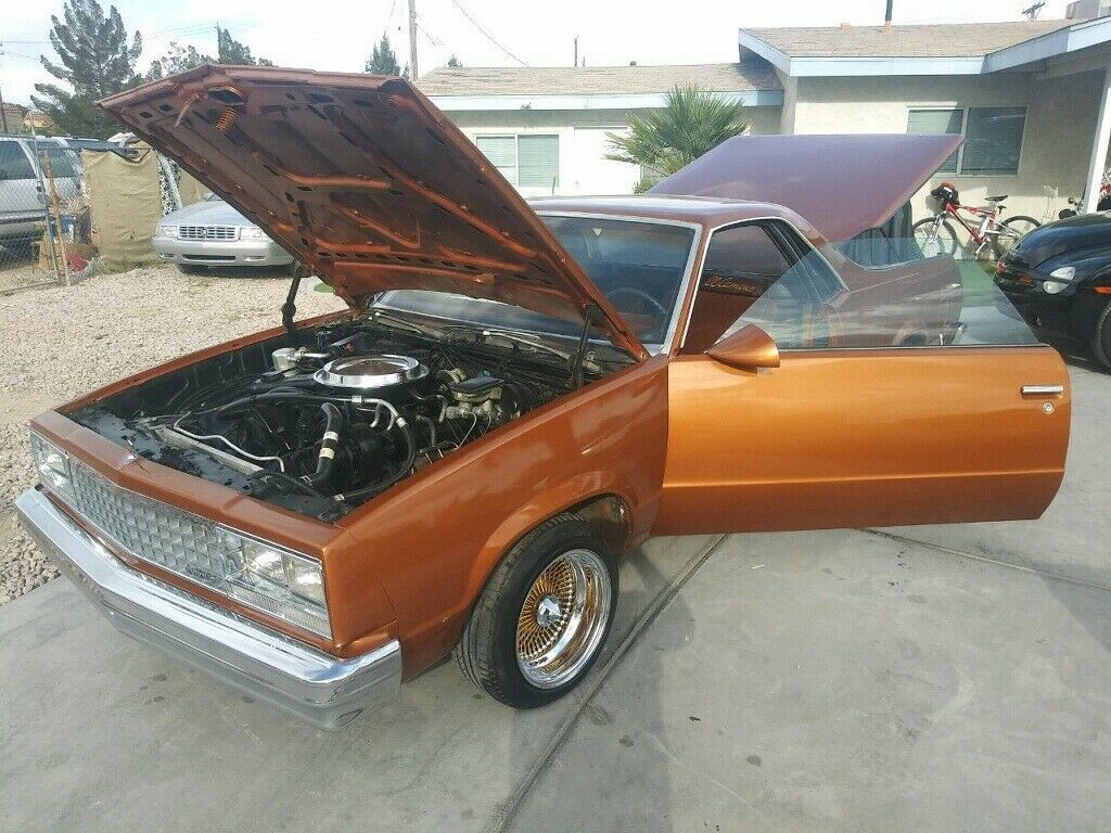 1984 Metallic Gold Chevrolet El Camino Standard Cab Pickup