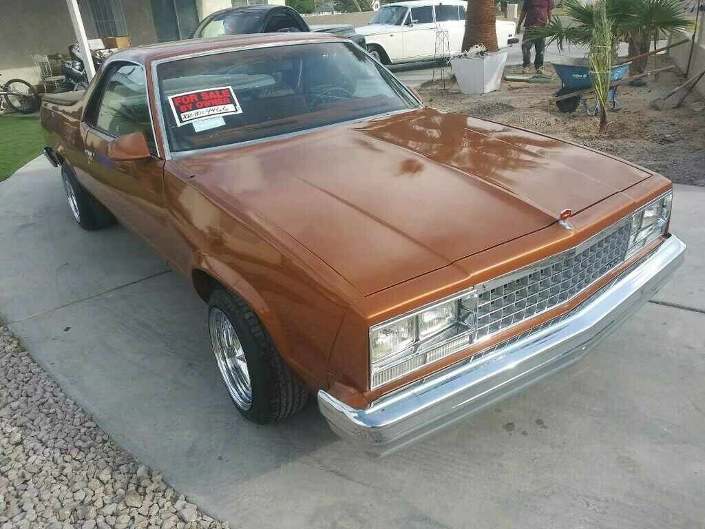 1984 Metallic Gold Chevrolet El Camino Standard Cab Pickup