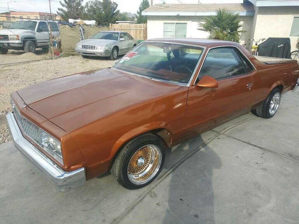 1984 Metallic Gold Chevrolet El Camino Standard Cab Pickup