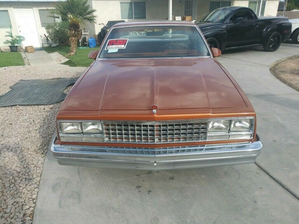 1984 Metallic Gold Chevrolet El Camino Standard Cab Pickup