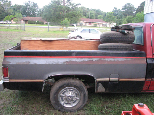 1984 Chevrolet C/K Pickup 1500 Standard Cab Pickup