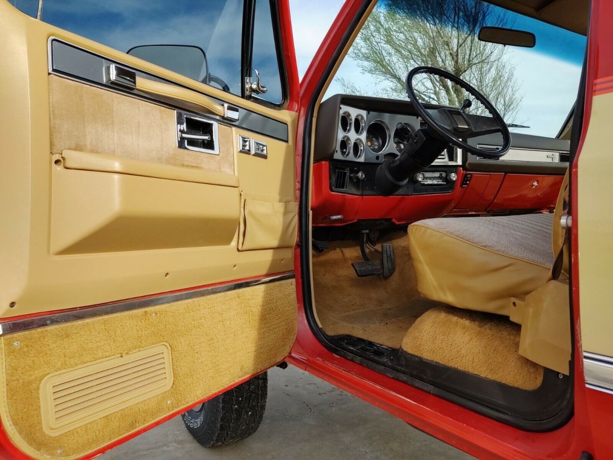 1984 Red Chevrolet Other Pickups Standard Cab Pickup