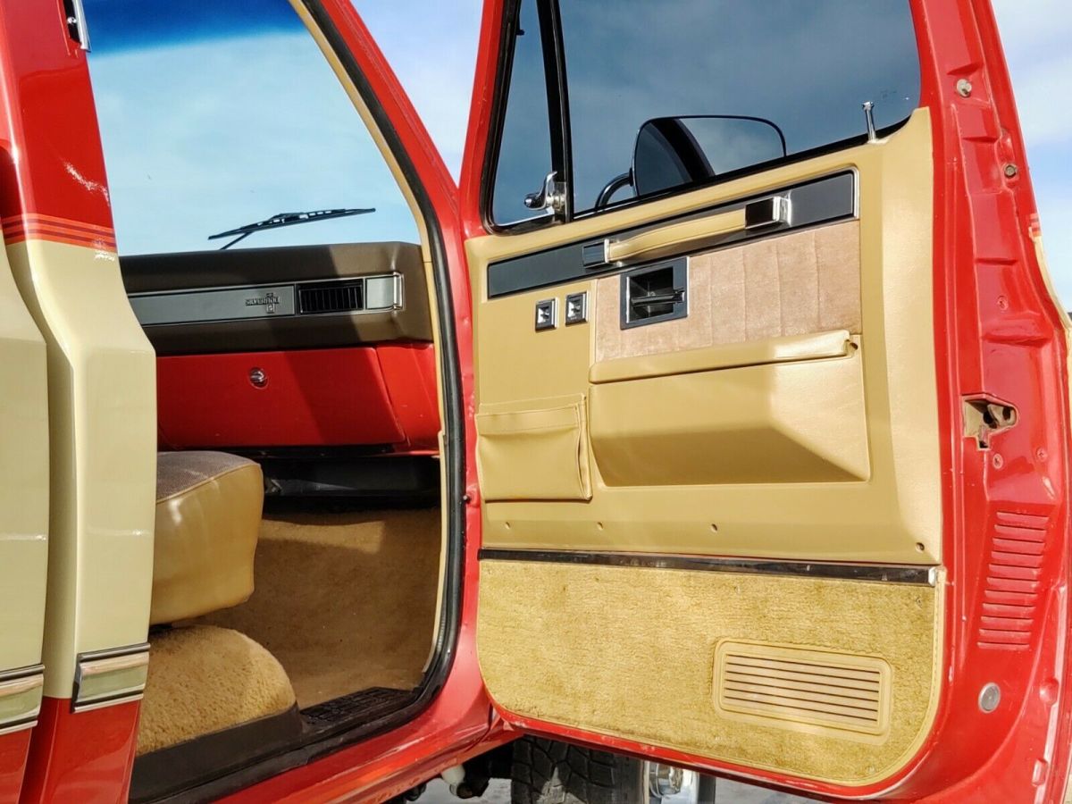 1984 Red Chevrolet Other Pickups Standard Cab Pickup