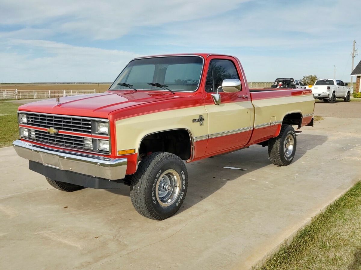 1984 Red Chevrolet Other Pickups Standard Cab Pickup