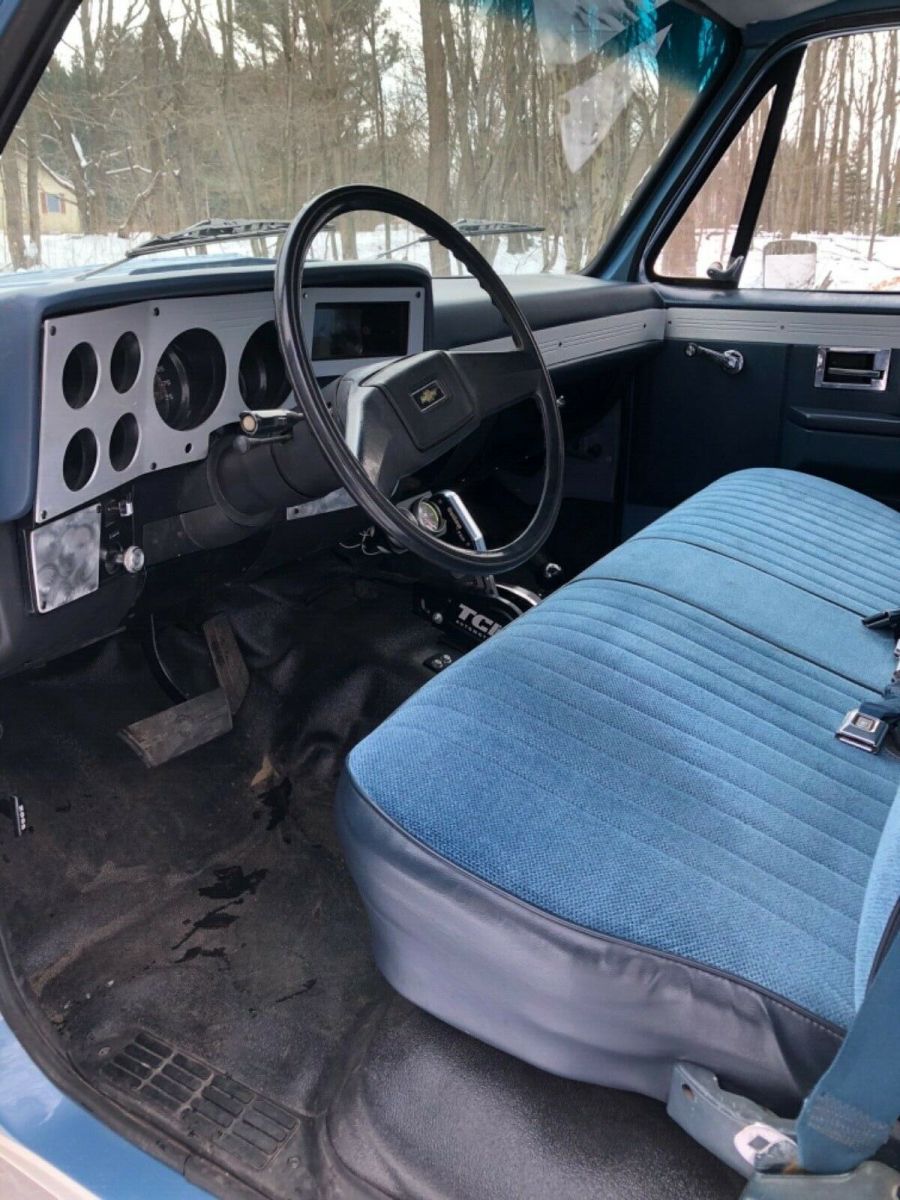1984 Blue and white Chevrolet C/K Pickup 2500 Standard Cab Pickup