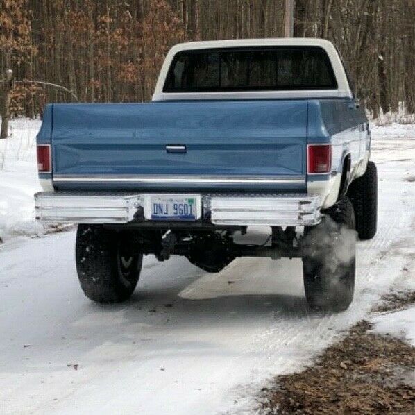 1984 Blue and white Chevrolet C/K Pickup 2500 Standard Cab Pickup