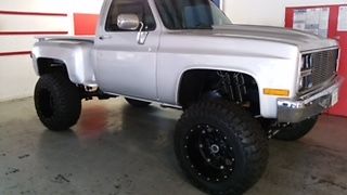 1984 Silver Chevrolet C/K Pickup 1500 Standard Cab Pickup