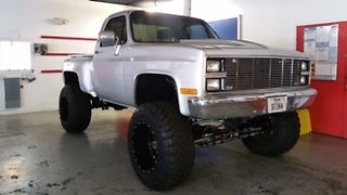 1984 Silver Chevrolet C/K Pickup 1500 Standard Cab Pickup