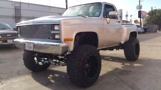 1984 Silver Chevrolet C/K Pickup 1500 Standard Cab Pickup