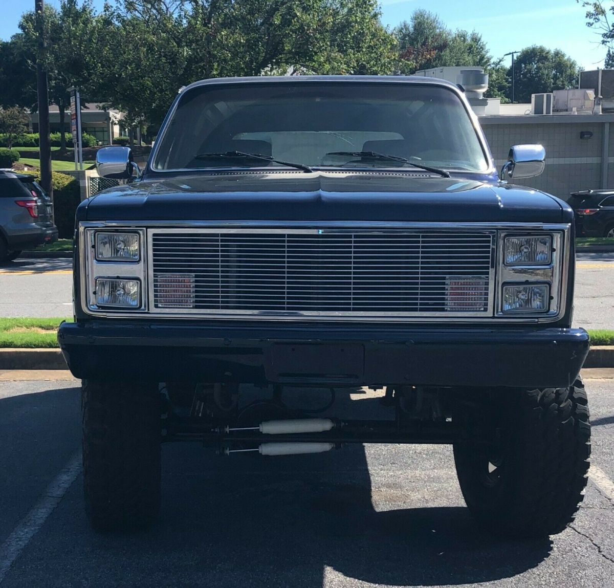 1984 Blue Chevrolet Blazer SUV