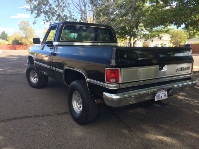 1984 Blue Chevrolet C/K Pickup 2500 Standard Cab Pickup