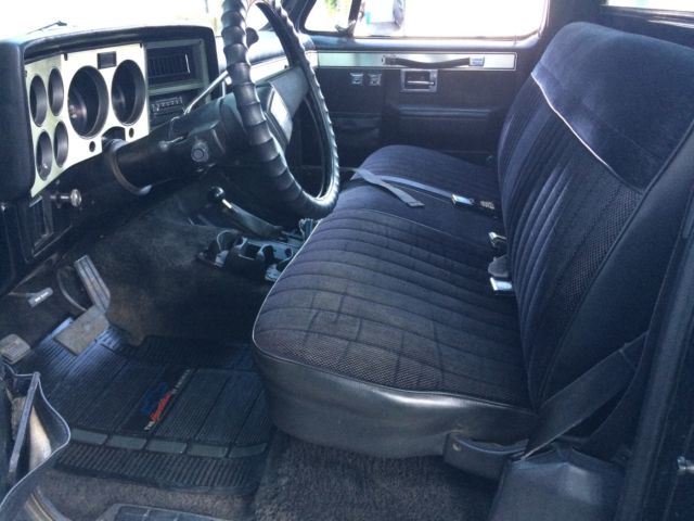 1984 Blue Chevrolet C/K Pickup 2500 Standard Cab Pickup