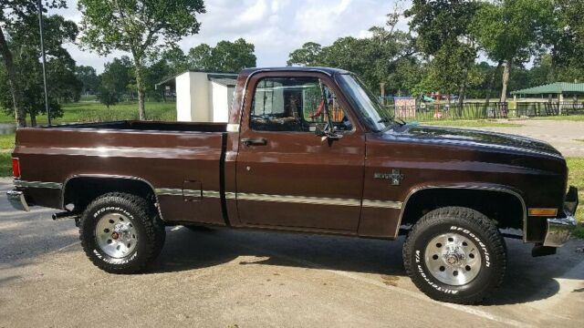 1984 Brown Chevrolet C/K Pickup 1500 Standard Cab Pickup