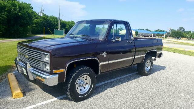 1984 Brown Chevrolet C/K Pickup 1500 Standard Cab Pickup