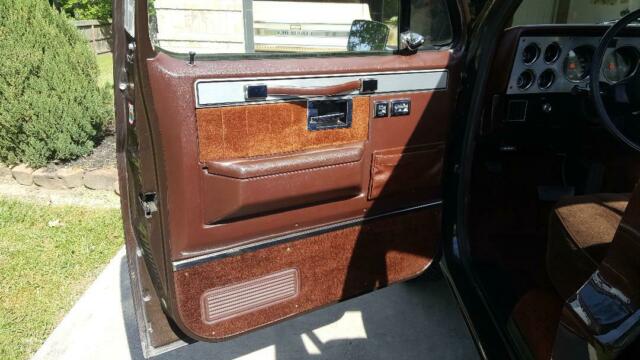 1984 Brown Chevrolet C/K Pickup 1500 Standard Cab Pickup