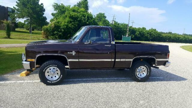 1984 Brown Chevrolet C/K Pickup 1500 Standard Cab Pickup
