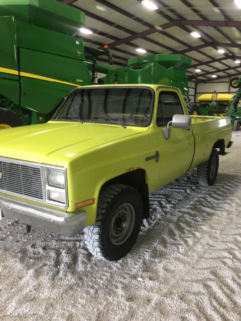 1984 Green Chevrolet Other Pickups Standard Cab Pickup