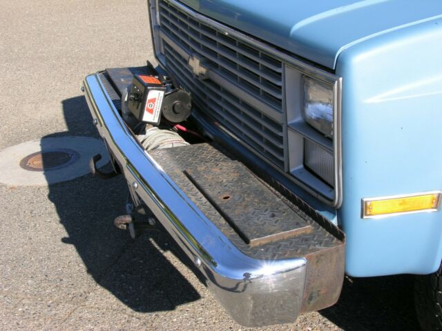 1984 Blue Chevrolet C/K Pickup 2500 Pickup