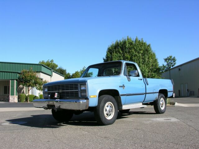 1984 Blue Chevrolet C/K Pickup 2500 Pickup