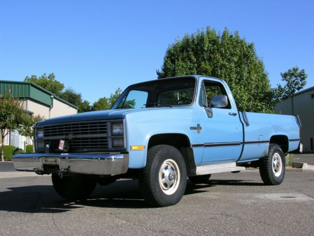 1984 Blue Chevrolet C/K Pickup 2500 Pickup