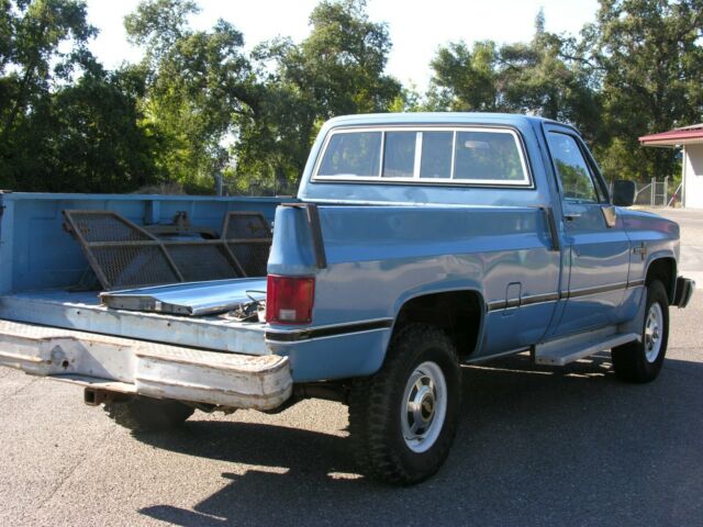 1984 Blue Chevrolet C/K Pickup 2500 Pickup