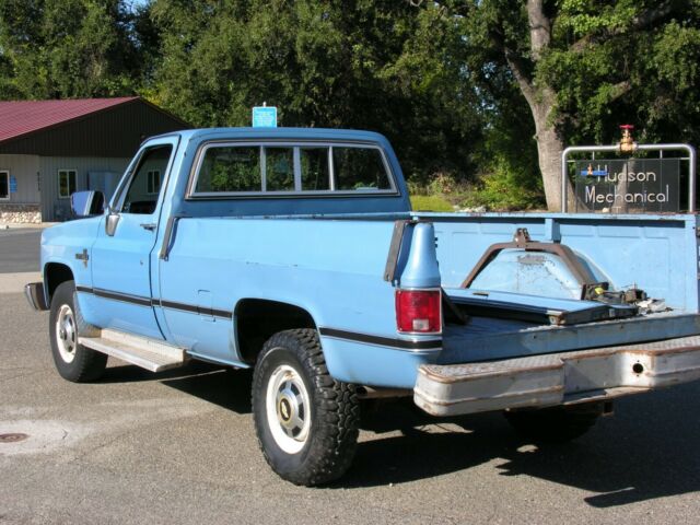 1984 Blue Chevrolet C/K Pickup 2500 Pickup