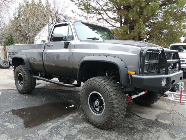1984 Gray Chevrolet C/K Pickup 3500 --