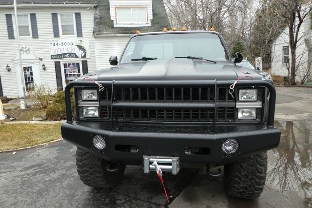 1984 Gray Chevrolet C/K Pickup 3500 --