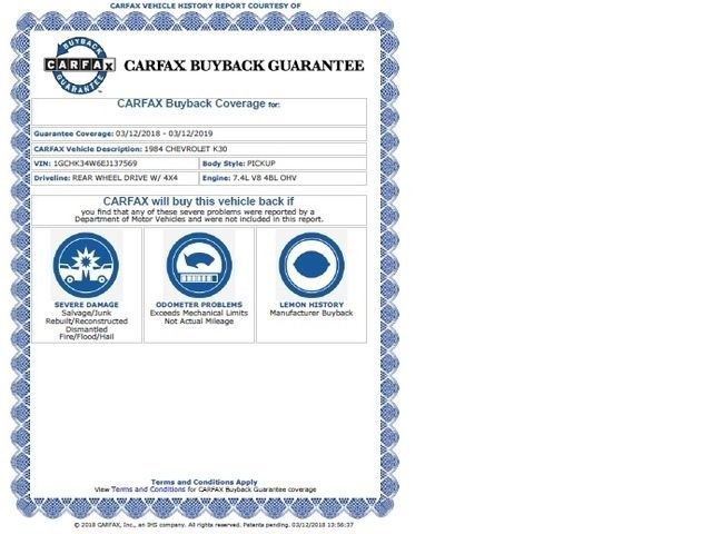 1984 Gray Chevrolet C/K Pickup 3500 --