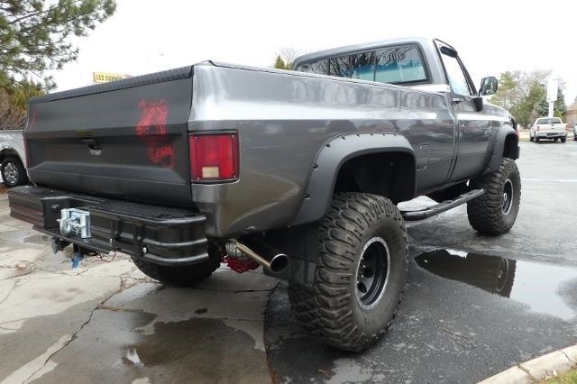 1984 Gray Chevrolet C/K Pickup 3500 --