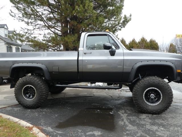 1984 Gray Chevrolet C/K Pickup 3500 --