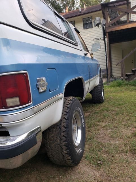 1984 Blue Chevrolet Blazer SUV